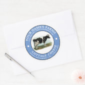 Sjabloon Katoenkaas met label (Envelop)