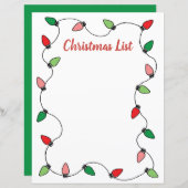 Sjabloon kerstkerstmis met kerstlampje kerstkerstm (Voorkant / Achterkant)