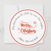 Sjabloon kerstliefde en lasterkaart (Achterkant)