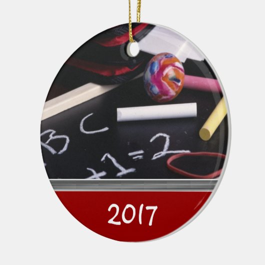 Sjabloon kerstversiering voor aangepaste leermeest keramisch ornament (Links)