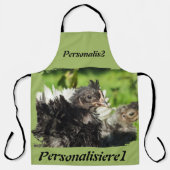 sjabloon kipkuikens apron schort (Voorkant)