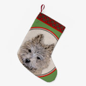 Sjabloon Kleine Kerstsok (Voorkant (Hangend))