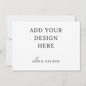 Sjabloon kleine uitnodiging (4.5 x 6.25) (Achterkant)