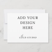 Sjabloon kleine uitnodiging (4.5 x 6.25) (Voorkant)