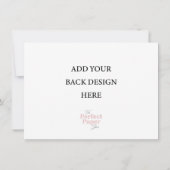 Sjabloon kleine uitnodiging (4.5 x 6.25) (Achterkant)