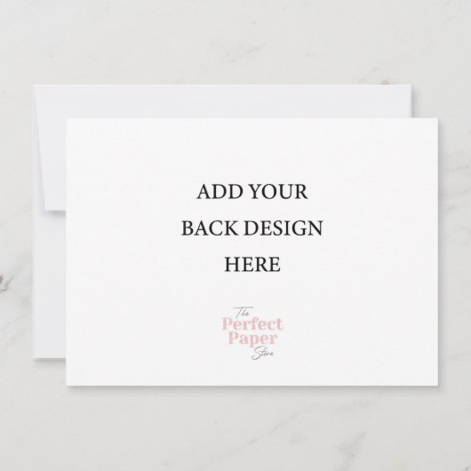 Sjabloon kleine uitnodiging (4.5 x 6.25) (Achterkant)