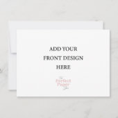 Sjabloon kleine uitnodiging (4.5 x 6.25) (Voorkant)