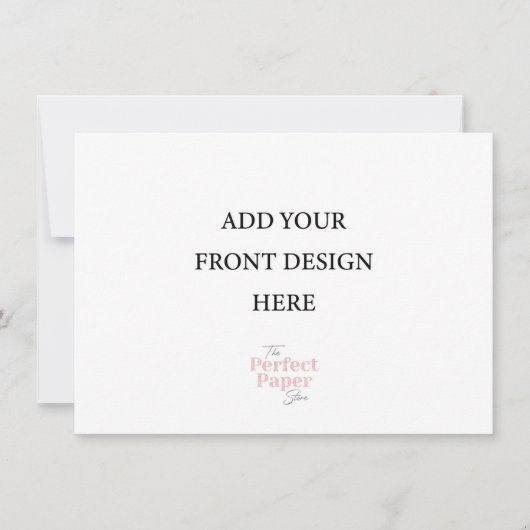 Sjabloon kleine uitnodiging (4.5 x 6.25) (Voorkant)