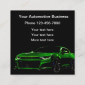 Sjabloon koelste Visitekaartjes (Voorkant)