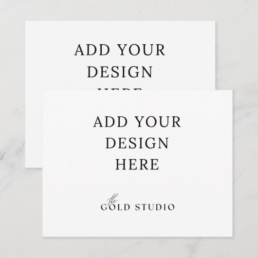 Sjabloon Landscape Enclosure Card (4,25 x 5,5) Kaart (Voorkant / Achterkant)