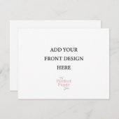 Sjabloon Landscape Enclosure Card (4,25 x 5,5) Kaart (Voorkant / Achterkant)