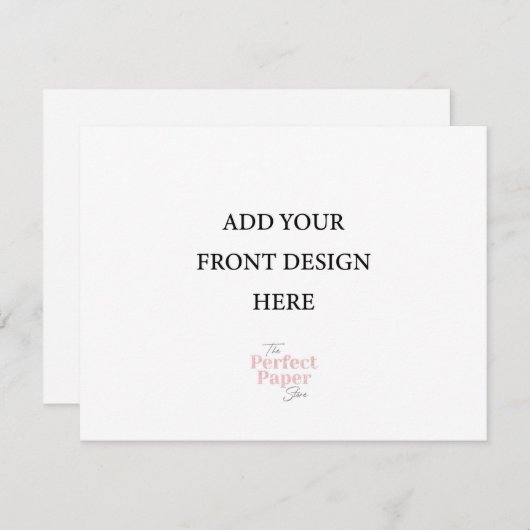 Sjabloon Landscape Enclosure Card (4,25 x 5,5) Kaart (Voorkant / Achterkant)