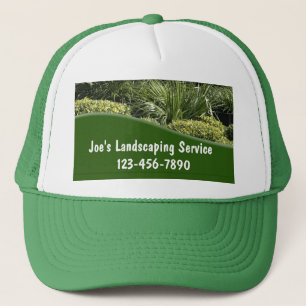 Sjabloon landschapsarchitectuur trucker pet