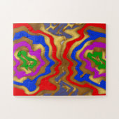 Sjabloon leeg toevoegen uw eigen FOTO-AFBEELDING J Legpuzzel (Horizontaal)