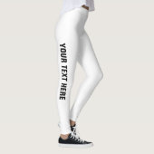 Sjabloon Leggings Jouw naam tekst moderne Logo toe (Rechts)