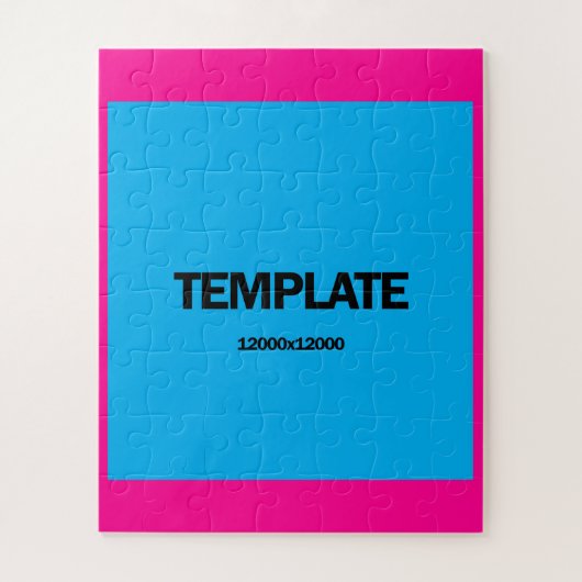 Sjabloon Legpuzzel (Verticaal)