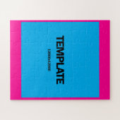 Sjabloon Legpuzzel (Horizontaal)