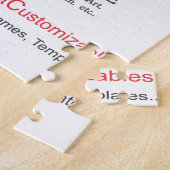 Sjabloon Legpuzzel (Zijkant)