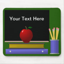 Sjabloon leraar Mousepad