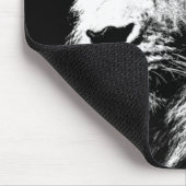 Sjabloon Lion Head Pop Kunst Afbeelding Koning Ren Muismat (Hoek)