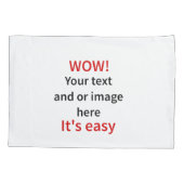  Sjabloon Maak je eigen Kussensloop (Achterkant)