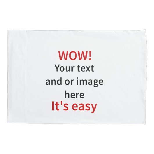  Sjabloon Maak je eigen Kussensloop (Achterkant)