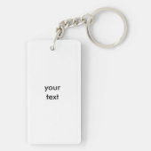 Sjabloon Maak je eigen Sleutelhanger (achterkant)