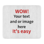  Sjabloon Maak je eigen Snijplank (Voorkant)