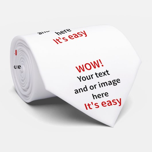  Sjabloon Maak je eigen Stropdas (Opgerold)