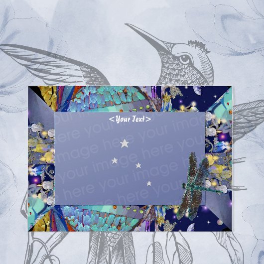 Sjabloon Magische dragonfly