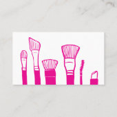 Sjabloon make-up artist Visitekaartje (Achterkant)
