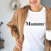 Sjabloon mama t-shirt