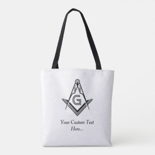 Sjabloon Masonic Canvas tassen Unieke Freemason