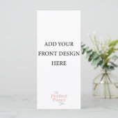 Sjabloon menu (4 x 9) (Staand voorkant)