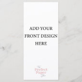 Sjabloon menu (4 x 9) (Voorkant)