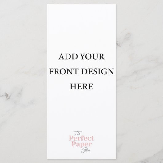 Sjabloon menu (4 x 9) (Voorkant)