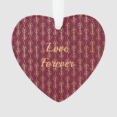 Sjabloon met acryl-ornament-harsvorm ornament (voorkant)