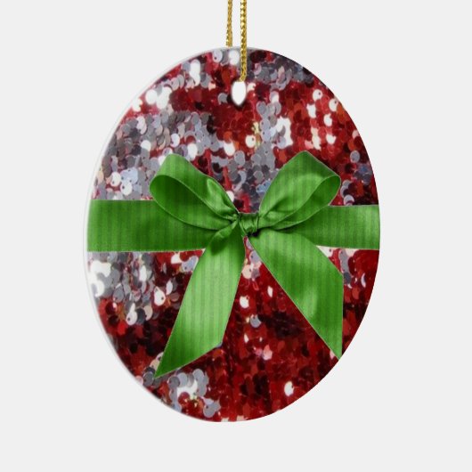 Sjabloon met Ornament met kerstbomen (Rechts)