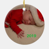 Sjabloon met Ornament met kerstbomen (Achterkant)