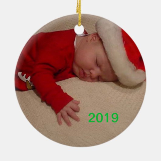 Sjabloon met Ornament met kerstbomen (Achterkant)