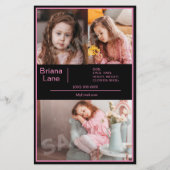 Sjabloon Model Comp Headshot Childrens Zed (Achterkant)