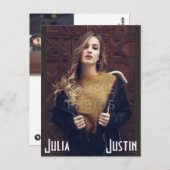 Sjabloon modelheadskaarten briefkaart (Voorkant / Achterkant)