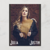 Sjabloon modelheadskaarten briefkaart (Voorkant)