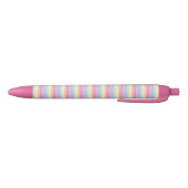 Sjabloon Modern Roze Geel Blauw Paars Cute Blauwe Inkt Pen (Bodem)