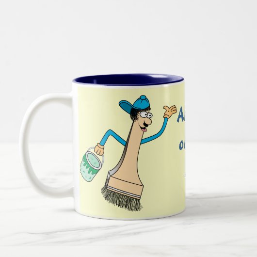 Sjabloon Mok schilder (Links)