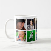 Sjabloon Mok Tien Afbeelding Mok voor kerstcadeau (Links)