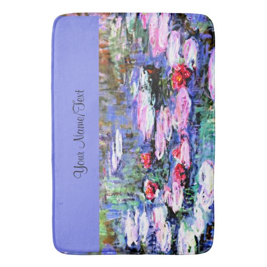 Sjabloon Monet - Los Nenufares Badmat (Voorkant Verticaal)