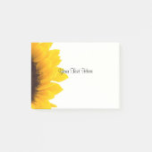 Sjabloon Mooie Zonnebloem Post-it® Notes (Voorkant)