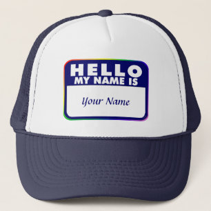 Sjabloon Naam tag Trucker Pet