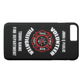 Sjabloon naam vrijwilliger brandweerman Case-Mate iPhone case (Achterkant (Horizontaal))